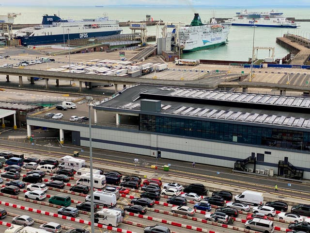 <p>The port of Dover is a good mile from the nearest station, Dover Priory </p>