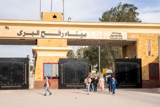 Rafah border crossing