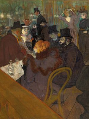 Henri de Toulouse-Lautrec: At the Moulin Rouge