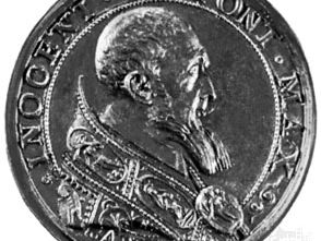 Innocent IX, commemorative medallion, 1591