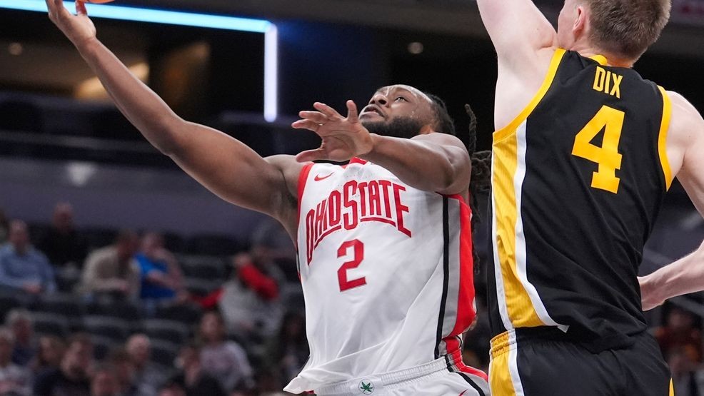 Image for story: Iowa defeats Ohio State 77-70 in Big Ten Tournament