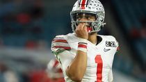 Image for story: Former Buckeye QB Justin Fields agrees to a 2-year, $40 million deal with Jets