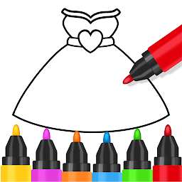 Icon image Coloring and Drawing For Girls