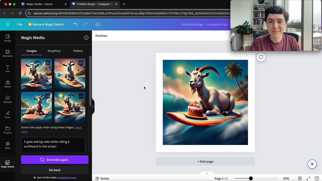 AI Tool Demo for Teachers: Canva’s Text-to-Image Generator