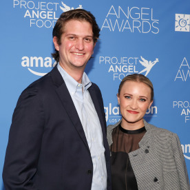 Jack Anthony and Emily Osment at the Project Angel Food Angel Awards Gala.