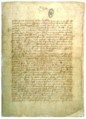 Letter to Manuel I of Portugal by Pero Vaz de Caminha reporting the discovery of Brazil (1 May 1500)