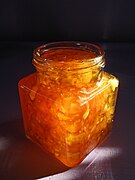 Marmalade, with orange peel