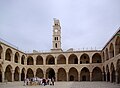 Khan al-Umdan in Acre, Israel (18th century, with clock tower added in 1906)[50]