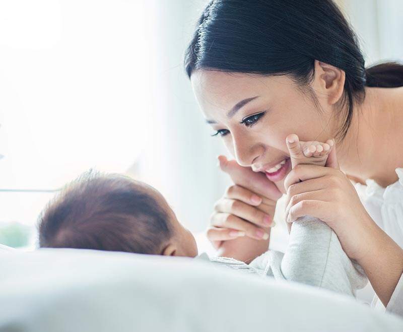 3 week old baby development