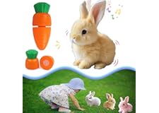 SUQ Bunby - Easter My Realistic Bunny Toy, Interactive Bunny Realistic Bunny - Jumping, Twitching, and Shaking Ears, Bunbi Re