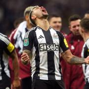 Newcastle beat Arsenal 4-0 on aggregate to reach a second Carabao Cup final in three seasons (Owen Humphreys/PA)