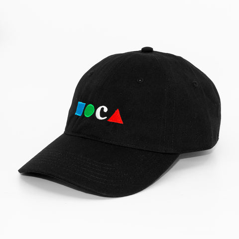 MOCA Classic Logo Black Dad Hat