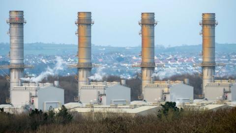 A general view of Pembroke Power Station