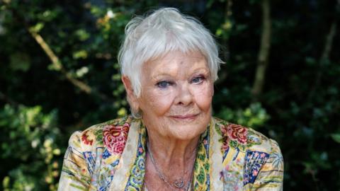 Dame Judi Dench at The Octavia Hill Garden display during the press day at the Chelsea Flower Show in London, Britain, 20 May 2024.