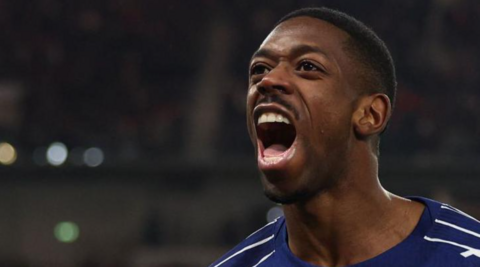 PSG striker Ousmane Dembele