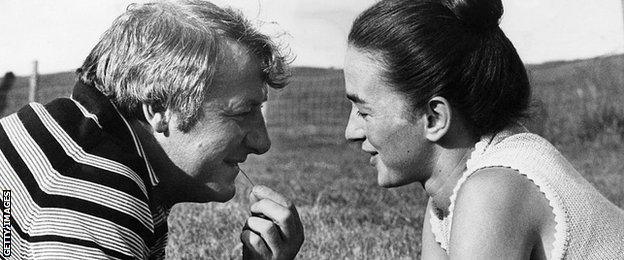 Tommy Docherty and Mary Brown