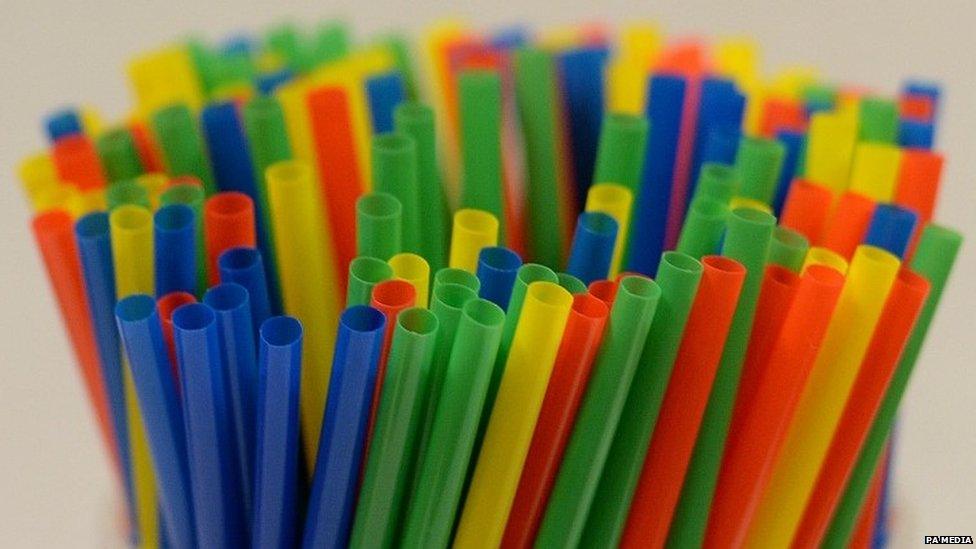 Plastic straws