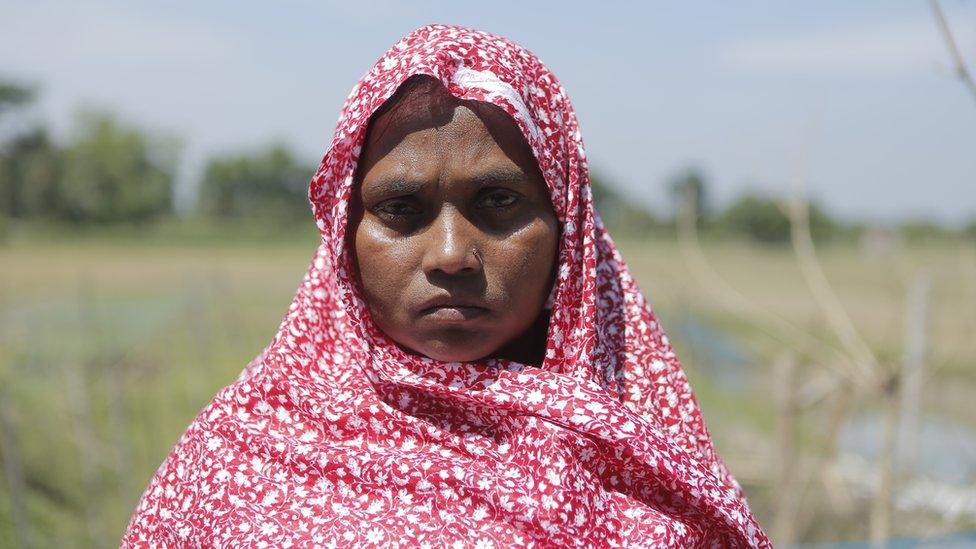 Rehana pictured on a farm