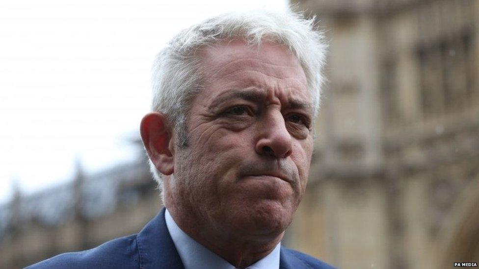 Commons Speaker John Bercow