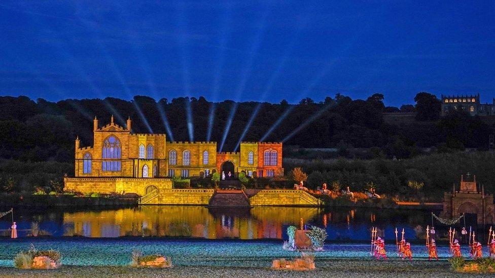 Spectacular pageant Kynren in Bishop Auckland