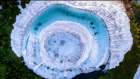 Japan's mysterious 'Dragon Eye' lake