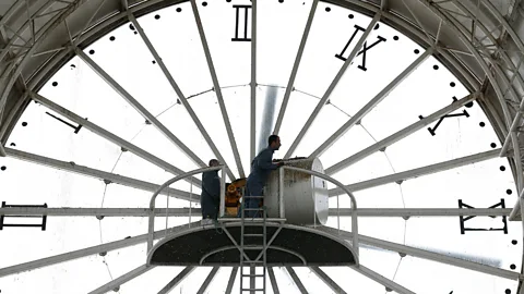 A clock tower in France (Credit: Getty Images)