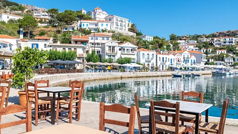 Restaurant on island of Ikaria