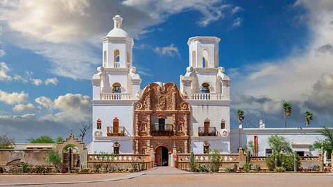 The exterior of San Xavier del Bac Mission (Credit: Alamy)