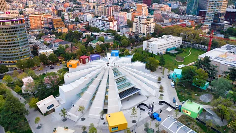 How Albania's capital city has transformed from its communist past