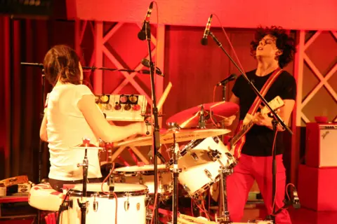 The White Stripes perform at the BBC's Maida Vale Studios