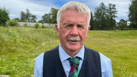 Royal Highland Games Association president Charlie Murray