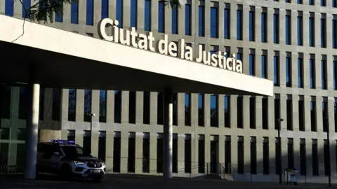 A view of Barcelona's Ciutat de la Justícia
